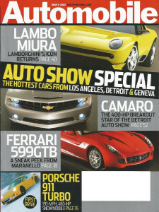 AUTOMOBILE 2006 MAR - NEW MIURA & GALLARDO, 911-T