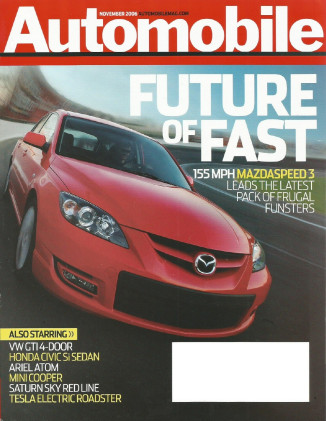 AUTOMOBILE 2006 NOV - VW IROC, RED LINE, PANTERA, Si