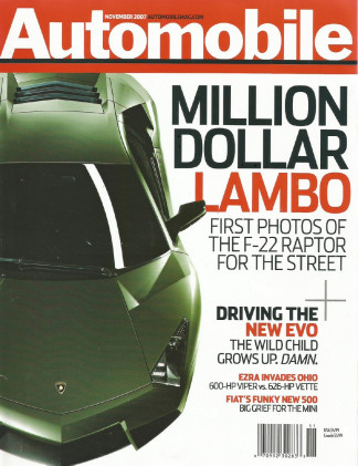 AUTOMOBILE 2007 NOV - EVO, AAR T/A, VIPER vs ZO6*