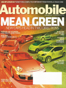 AUTOMOBILE 2007 DEC - FERRARI 430 SCUDERIA, AUDI RS6, PORSCHE GT2*