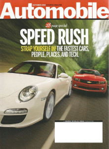 AUTOMOBILE 2008 SEPT - BUGATTI 35, BRABUS BENZ, 612