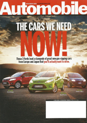 AUTOMOBILE 2008 NOV - MODEL T, CTS-V, WRX, ROURAN, BMW X5