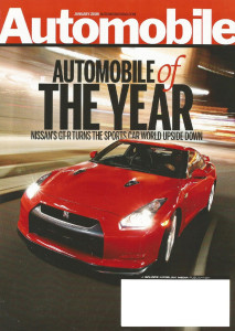 AUTOMOBILE 2009 JAN - GT-R, FERRARI Calif, M-B 300SEL 6.3, LM002