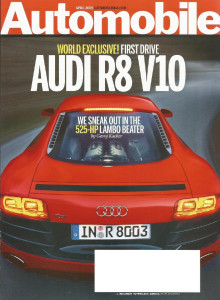 AUTOMOBILE 2009 APR - AUDI R8, ACURA LMP2, LP560-4 v F430 SPIDER