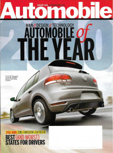 AUTOMOBILE 2010 JAN - AUDI ZERO-EMMISIONS SUPERCAR, SUSUKI KIZASHI,TARGA MOLISE