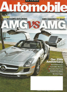 AUTOMOBILE 2011 APR - AMG vs AMG, MR2, 911-T, MP4-12C, GT-R, 650i