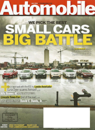 AUTOMOBILE 2011 JULY - PASSAT, 9-4X, GALLARDOs & LP700-4, MIDGET