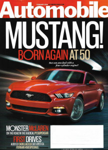AUTOMOBILE 2014 FEB - MUSTANG, MCLAREN, AUDI S3, CADDILAC ELR, SRT VIPER TA