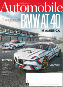 AUTOMOBILE 2015 NOV - M1, M3, PORSCHE 911, BOXTER SPYDER, VOLT, VIPER ACR
