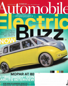 AUTOMOBILE 2017 DEC - DON GARLITS, BMW/DEERE, '29 M-B S BARKER TOURER,FIAT 500X