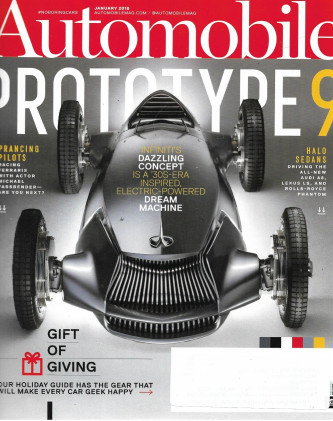 AUTOMOBILE 2018 JAN - AUDI A8, LESUS LS, R-R PHANTOM, INFINITI CONCEPT