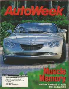 AUTOWEEK 2000 JULY 10 - CHRYSLER 300 HEMI C, '48 OLDS WOODY, ACURA 3.2CL S