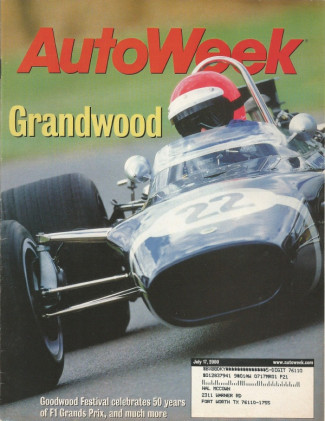 AUTOWEEK 2000 JULY 17 - MARATHON K-20 ROADSTER, GOODWOOD, JAG XKR ROADSTER