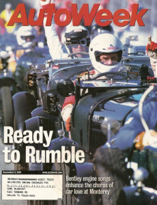 AUTOWEEK 2001 SEPT 03 - TYRRELL, NASCAR-EARNHARDT, 56 LANCIA AURELIA SPYDER