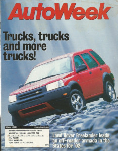 AUTOWEEK 2001 OCT 01 - TRUCK Spcl, WRX STi, '60 RAMBLER AMBASSADOR, DALE Jr