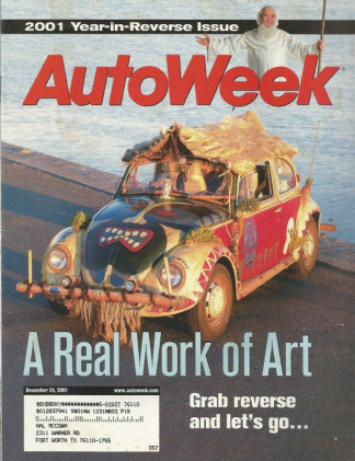 AUTOWEEK 2001 DEC 24 - BMW 325ti, '29 NASH 461 CABRO, SALEEN S7, TOM KENNEDY