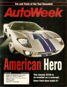 AUTOWEEK 2002 JAN 14 - FORD GT, RANGE ROVER, M3