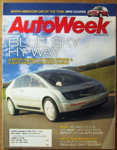 AUTOWEEK 2003 JAN 13 - CADILLAC 16, ZX5 SVT, GM HYWIRE