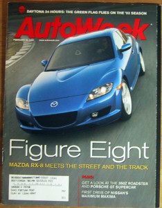 AUTOWEEK 2003 FEB 10 -CARRERA GT, RX-8, TR-250K, X-TYPE