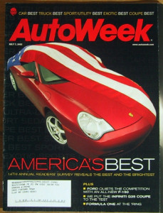 AUTOWEEK 2003 JULY 07  - CAYENNE TURBO & G35 TESTED