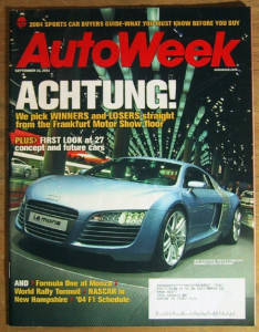 AUTOWEEK 2003 SEPT 22 - SPORTSCAR BUYING GUIDE, NASCAR