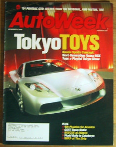 AUTOWEEK 2003 NOV 03 - GTO SPECIAL, ELLIOTT, PEDREGON