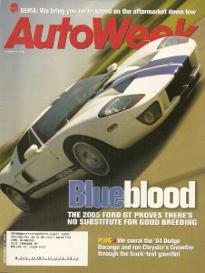 AUTOWEEK 2003 NOV 17 - FORD GT, CROSSFIRE, GOLF TDI, 1963 FERRARI SUPERAMERICA