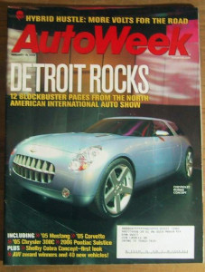 AUTOWEEK 2004 JAN 19 - M. ANDRETTI, J. GIBBS, S. LEWIS