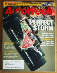 AUTOWEEK 2004 JUNE 07 - INDY 500, SCION tC, ELISE Spcl