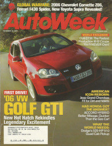 AUTOWEEK 2004 OCT 18 - GOLF GTI, MERCEDES CLK-DTM, '59 DUESENBERG J, ALLARD*