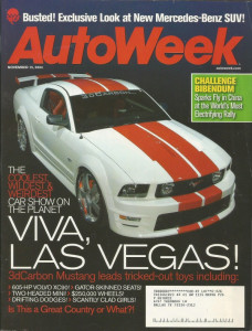 AUTOWEEK 2004 NOV 15 - 3dCARBON MUSTANG, XC90, '26 SUNBEAM TIGER, BIBENDUM