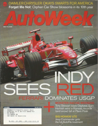 AUTOWEEK 2006 JULY 10 - HEMI COMMANDER, PONTIAC BANSHEE, Z4 M COUPE, INDY*