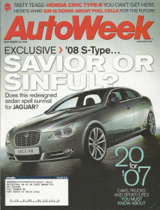 AUTOWEEK 2006 SEPT 25 - CIVIC-R, JAG S-TYPE, FLYING SPUR, KARMANN-GHIA, 427R