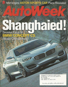 AUTOWEEK 2007 APR 30 - M-N C, VANTAGE ROADSTER, '55 IMPERIAL COUPE, RDX, 350Z