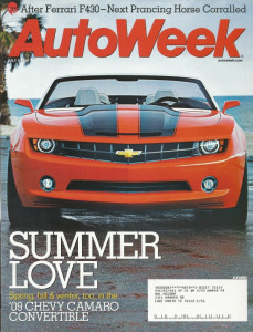 AUTOWEEK 2007 JULY 02 - CAMARO CONVERTIBLE, NEW DEMON, '36 PONTIAC 6 TOURING