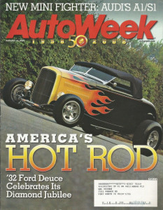 AUTOWEEK 2007 AUG 13 - DEUCE SPECIAL, AUDI A1/S1, GT SPEED, GOLDEN SUBMARINE