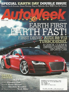 AUTOWEEK 2008 APR 21 - AUDI R8 V12, '18 STANLEY 735, M3, FORD FIESTA, I MiEV