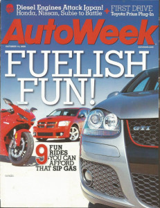 AUTOWEEK 2008 OCT 13 - DIESELS, SALEEN ‘STANG, 1950 PACKARD CUSTOM 8 DROPTOP*