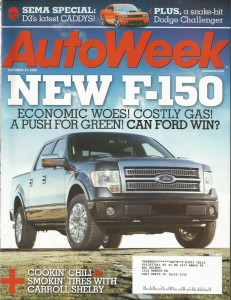 AUTOWEEK 2008 OCT 27 - CARROLL SHELBY, NEW ALLARD J2X Mk II, WRX STI