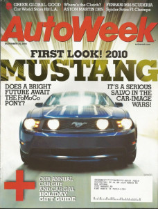 AUTOWEEK 2008 NOV 24 - NEW ‘STANG, DBS AUTO, FERRARI M16 SCUDERIA, 370Z*