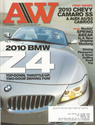 AUTOWEEK 2009 APR 06 - CAMARO SS, AUDI A5/S5 CABRIOs, Z4, ‘64 MERC MARAUDER