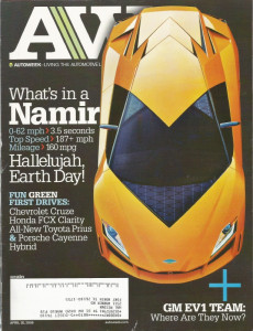 AUTOWEEK 2009 APR 20 - FRAZIER-NASH NAMIR, AMELIA, MORGANS, EV1, 1949 CROSLEY