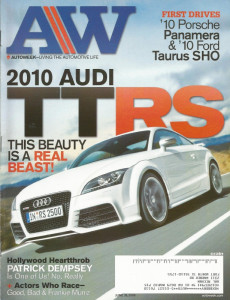 AUTOWEEK 2009 JUNE 29 - SHO, AUDI TTRS, PANAMERA, 1955 PACKARD CARIBBBBEAN