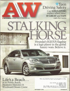 AUTOWEEK 2009 SEPT 07 - HYUNDAI EQUUS, VETTE GRAND SPORT, CTS SPORT WAGON