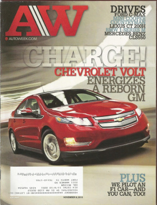 AUTOWEEK 2010 NOV 08 - COUNTRYMAN, LEXUS CT 200H, CLS550, YENKO ‘VAIR STINGER