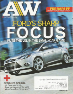 AUTOWEEK 2011 FEB 07 - VW-DAKAR, FOCUS, RAHAL/250GTO, FOOSE, ESCORT RS DROPTOP