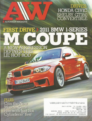 AUTOWEEK 2011 MAY 16 - SHELBY GTS & CONVERTIBLE, ALFA GIULIA TZ, SCION FR-S