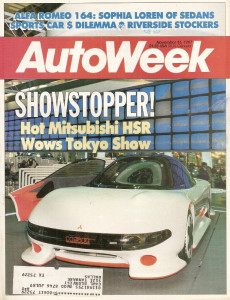 AUTOWEEK 1987 NOV 16 - MITSUBITISHI HSR, ALFA 164, BUGATTI ATLANTIQUE 57