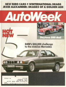 AUTOWEEK 1988 FEB 22 - WINTERNATs, BMW 5s, NEW EUROPEAN CARS, DODGE DAYTONA