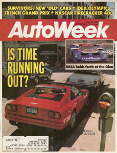 AUTOWEEK 1988 JULY 11 - 328 GTS, TOYOTA & HONDA IDEAS, IMSA, KURTIS 500